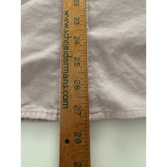 GAP Corduroy Shirt Size M Purple Orchid Utility Button Down Mini Cord - Picture 8 of 16